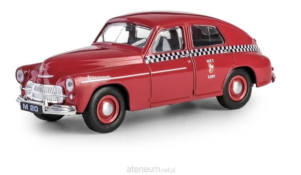 Model PRL Warszawa M20 TAXI wiśniowy K-533 15330