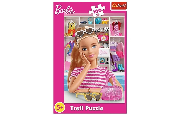 TREFL PUZZLE 100 POZNAJ BARBIE