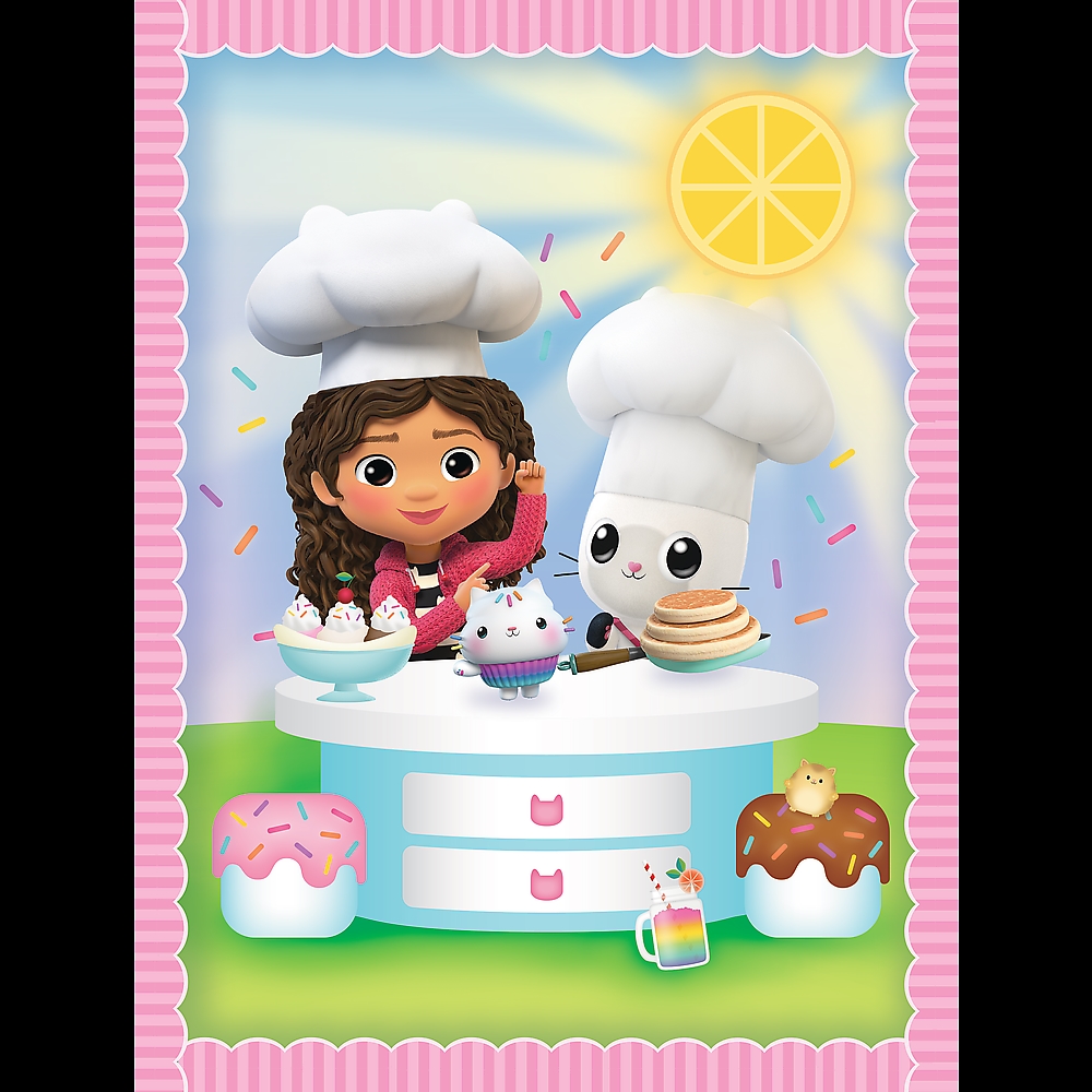 Puzzle - 2w1+memos - Gabi z Kocim Przyjacielem- Un