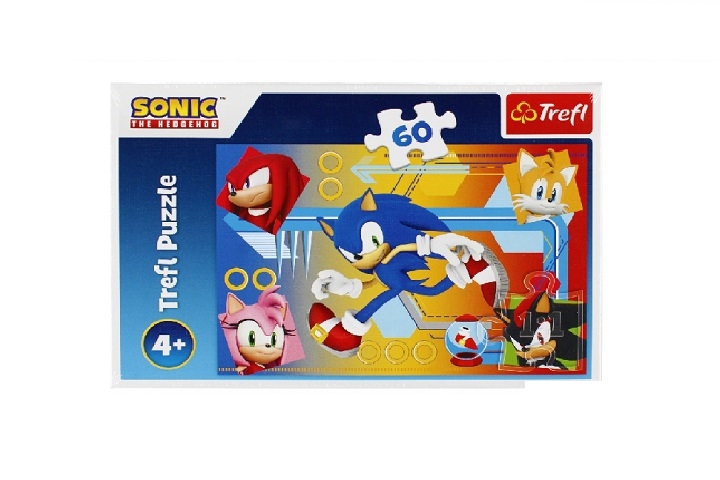 Puzzle Sonic 60 el. Sonic w akcji 17387
