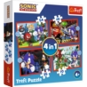 Puzzle - 4w1 - Przygody Sonica - SEGA Sonic The He
