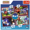 Puzzle - 4w1 - Przygody Sonica - SEGA Sonic The He