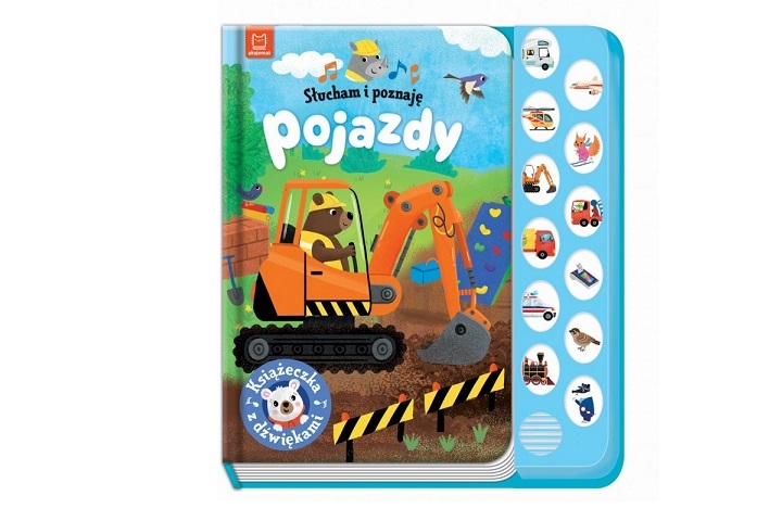 Słucham i poznaję Pojazdy książeczka z dźw 34124