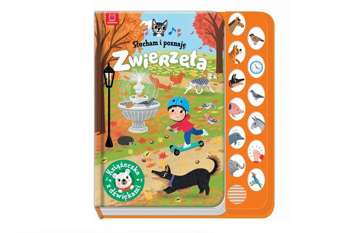 Słucham i poznaję Zwierzęta Książeczka dźwiękowa