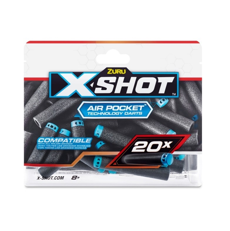 ZURU X-SHOT Excel Zestaw 20strz 36587 47946