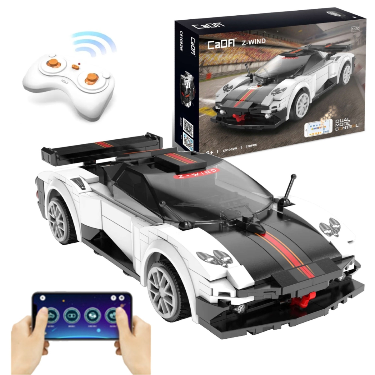 Cada klocki Z-Wind sport car C51082W 29455