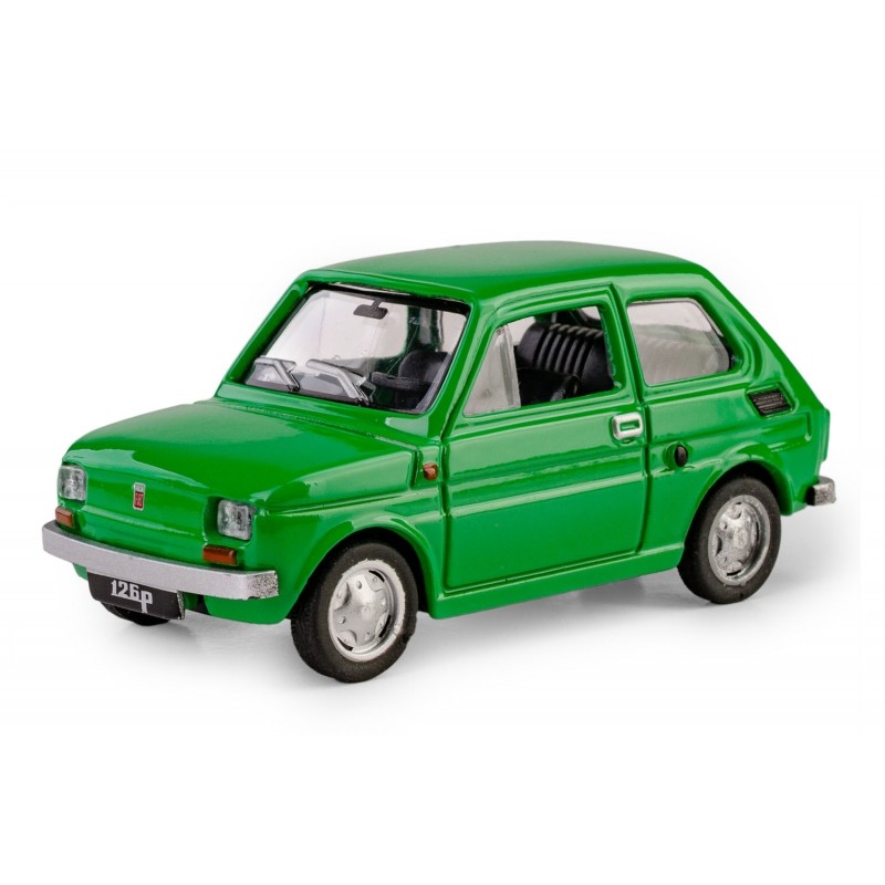 Kolekcja PRL Fiat 126p zielony