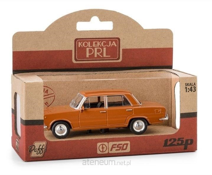 Model PRL Fiat 125p brązowy K-588 15880