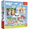 Puzzle - 4w1 - Bluey i jego świat 34637