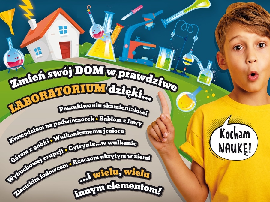 LISCIANI I'M GENIUS NAUKA W DOMU WULKANOLOGIA