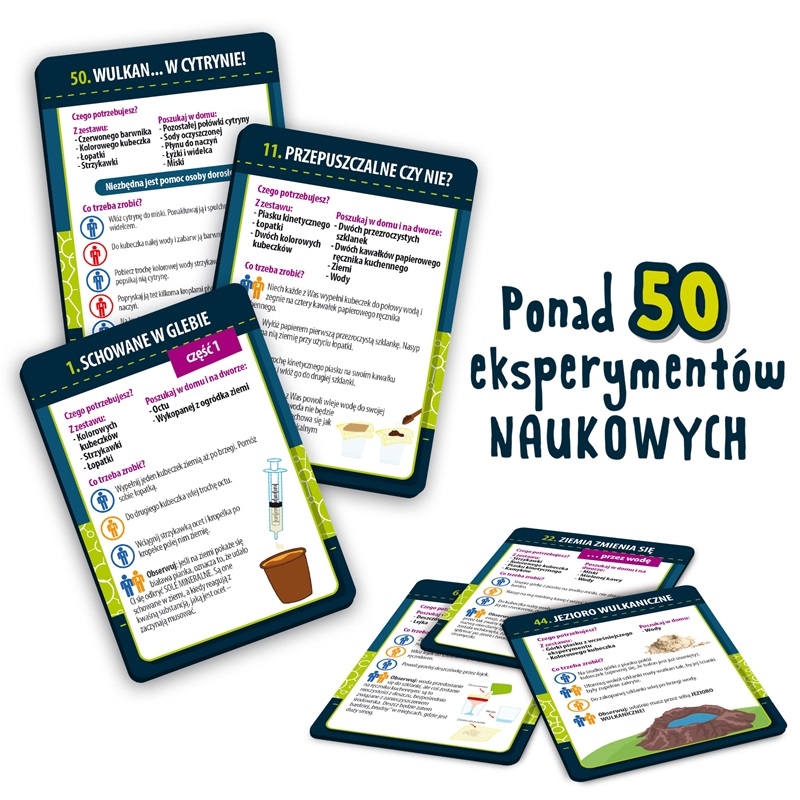 LISCIANI I'M GENIUS NAUKA W DOMU WULKANOLOGIA