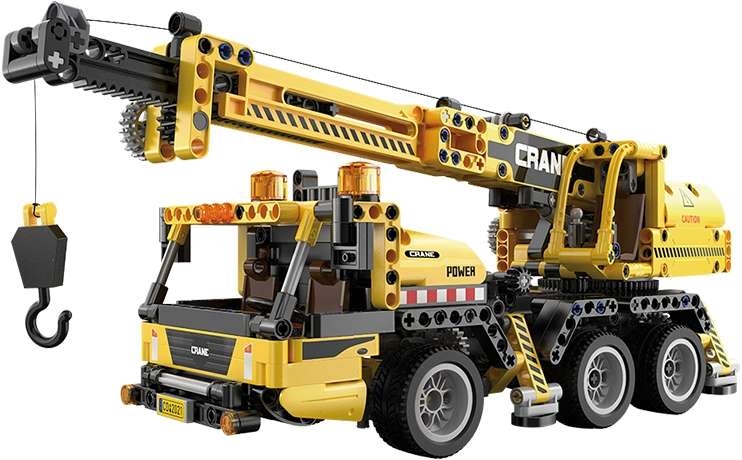 *****Cada klocki Mobile Crane dźwig C65005W 27598