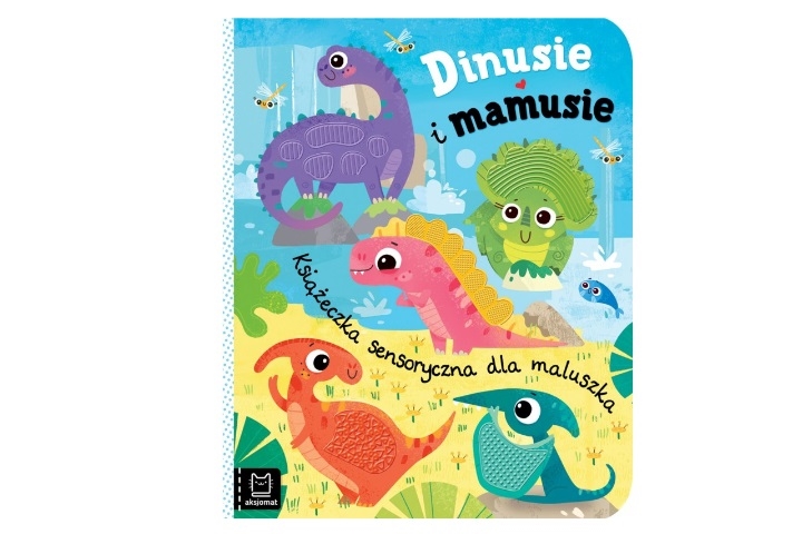DINUSIE I MAMUSIE KSIĄŻECZKA SENSORYCZNA DLA MALUS