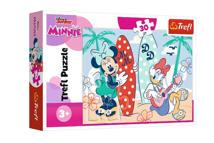 PUZZLE 30 Kolorowa Minnie /Disney Minnie 18302