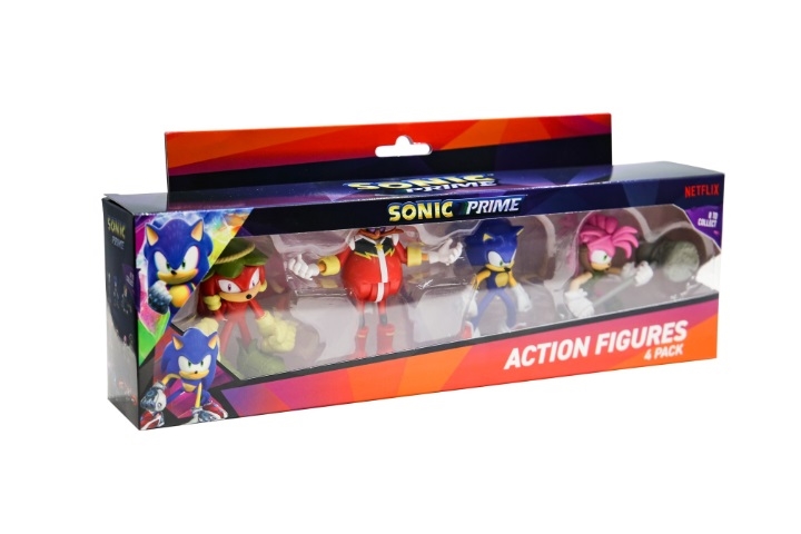 SUPBUZZ Sonic Prime zest.4fig akcji mix 85429