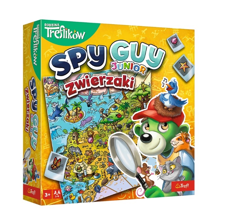 Gra rodzinna Spy Guy Junior Zwierzaki Trefl 02595
