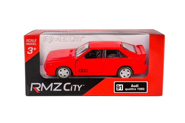 Model RMZ Audi QuatroCoupe 80-91 czerw K-998 19987