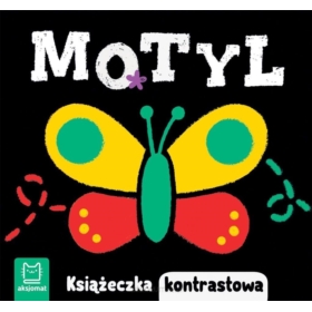 KSIĄŻECZKA KOTNTRASTOWA MOTYL