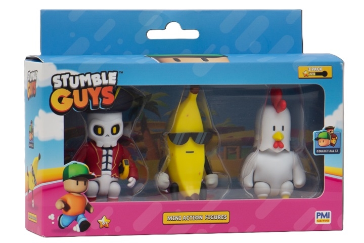 STUMBLE GUYS S1 MiniAct.fig.3pack ver.B 89359
