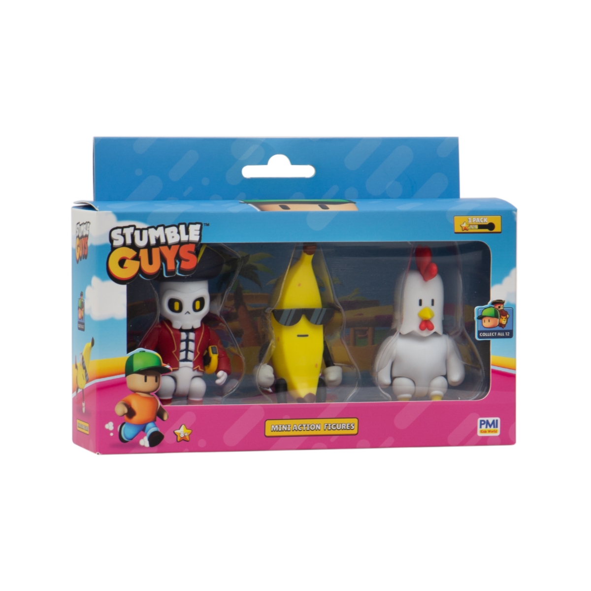 STUMBLE GUYS S1 MiniAct.fig.3pack ver.B 89359