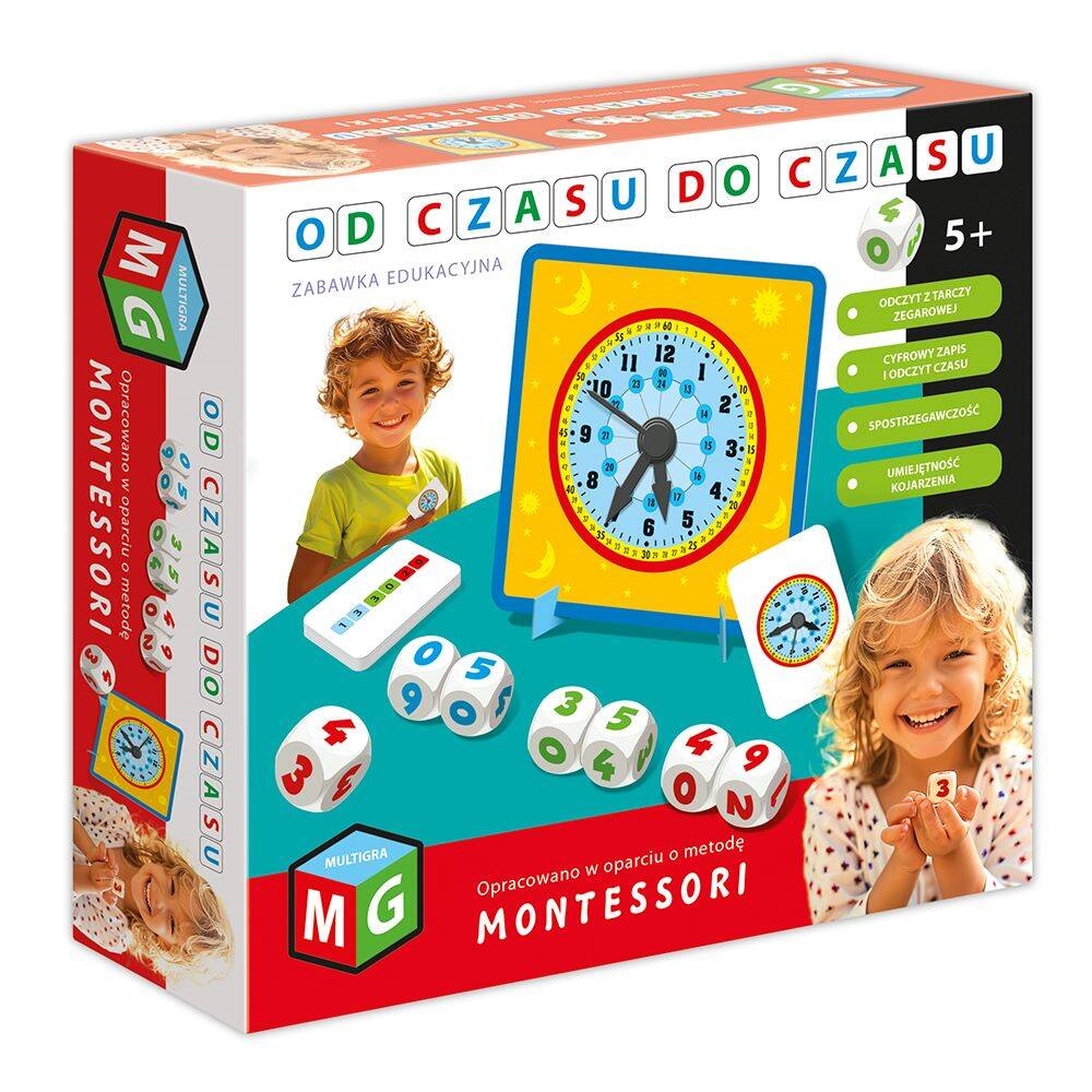 Gra Montessori Od czasu do czasu Nauka czasu 05921