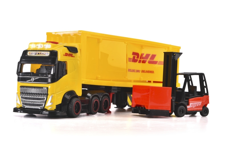 Dickie City ciężarówka+naczepa DHL św/dźw 374-7018