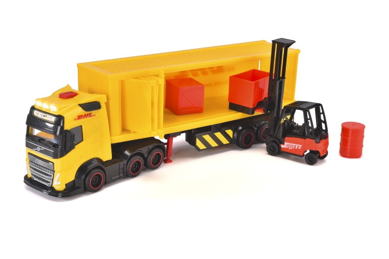 Dickie City ciężarówka+naczepa DHL św/dźw 374-7018