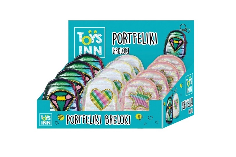 STNUX Portfelik puffy 12szt/disp STN8806 98806