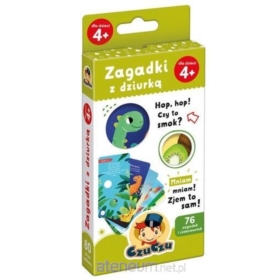 CZUCZU ZAGADKI Z DZIURKĄ 4+
