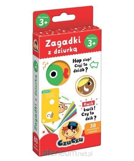 CZUCZU ZAGADKI Z DZIURKĄ 3+