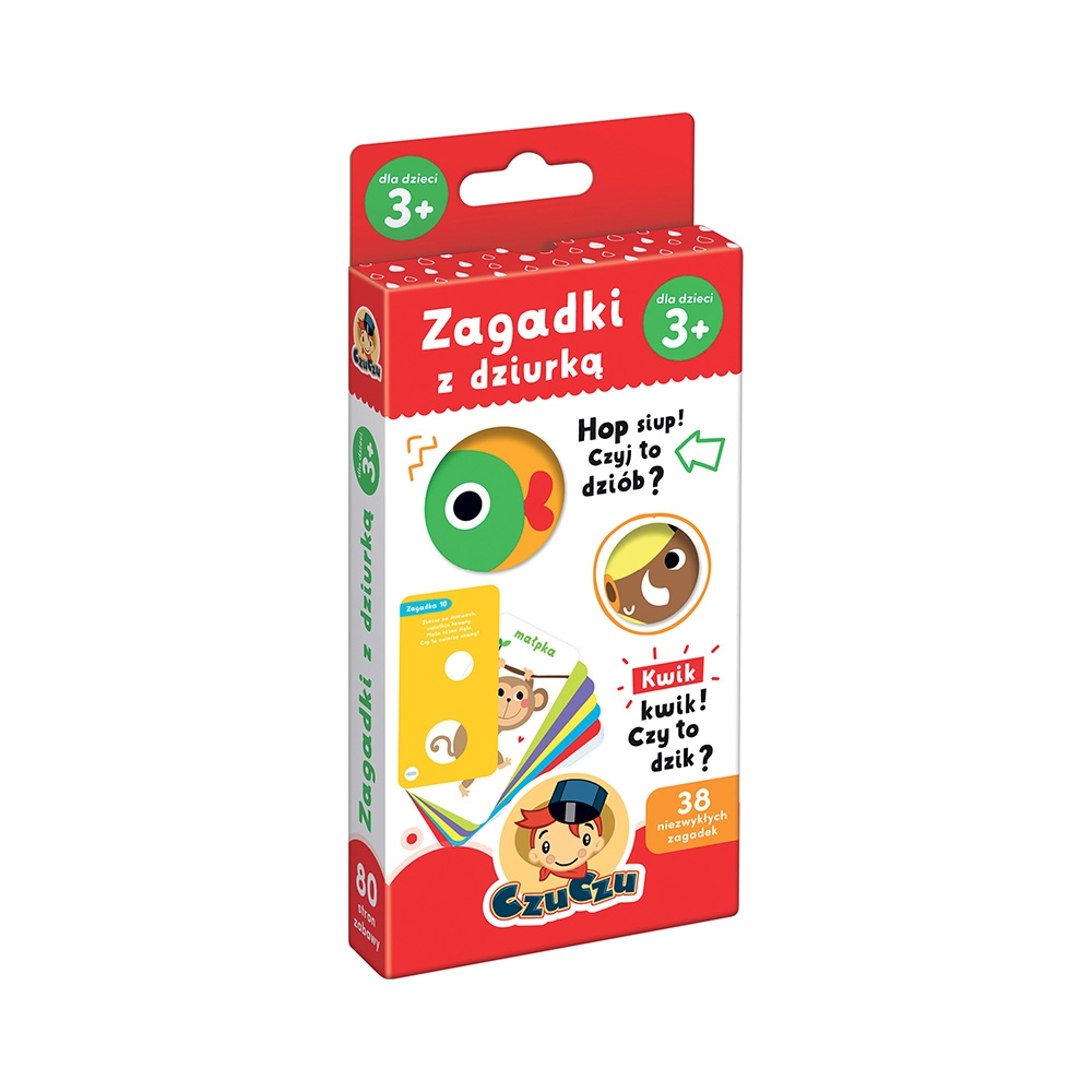CZUCZU ZAGADKI Z DZIURKĄ 3+