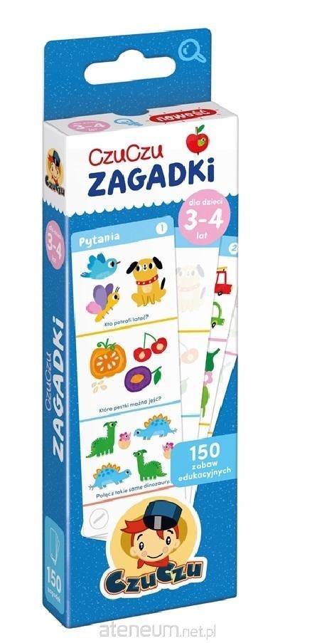 CZUCZU ZGADYWANKI DLA DZIECI W WIEKU 3-4 LAT