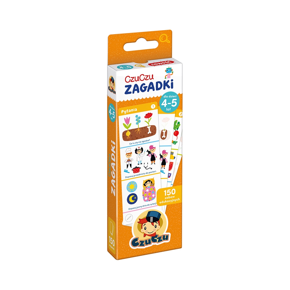 CZUCZU ZAGADKI DLA DZIECKI  W WIEKU 4-5 LAT