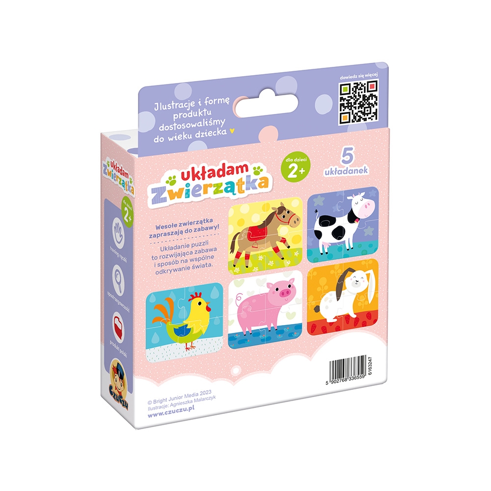 CZUCZU UKŁADAM ZWIERZĄTKA