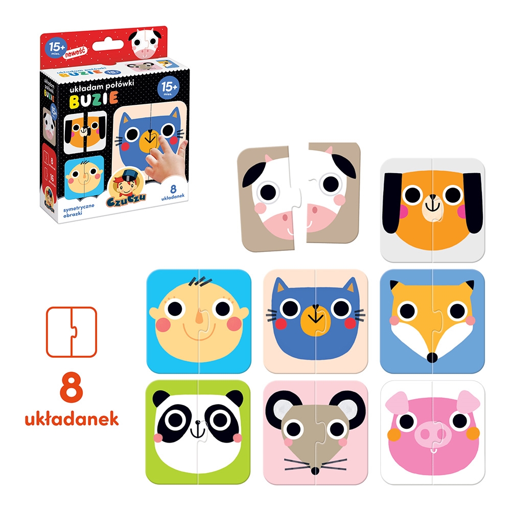 CZUCZU UKŁADAM POŁÓWKI BUZIE