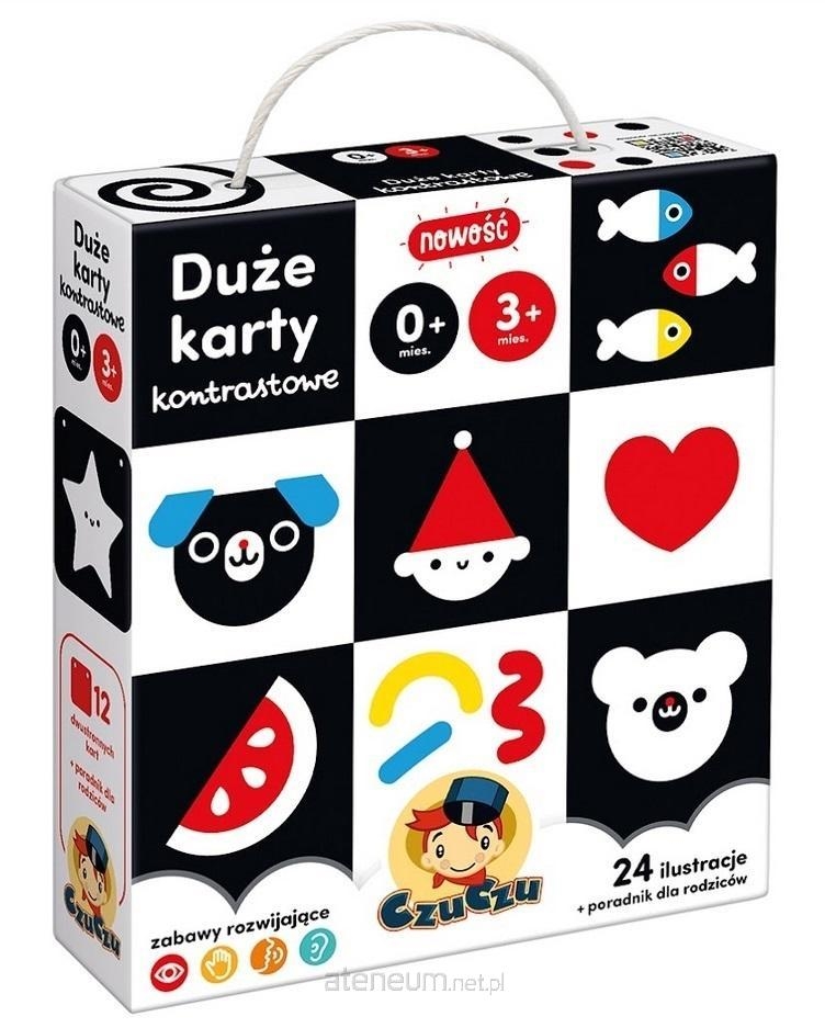 CZUCZU DUZE KARTY KONTRASTOWE 0 M-CY+