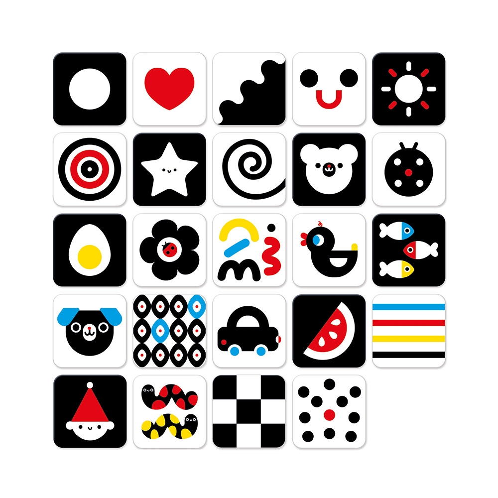 CZUCZU DUZE KARTY KONTRASTOWE 0 M-CY+