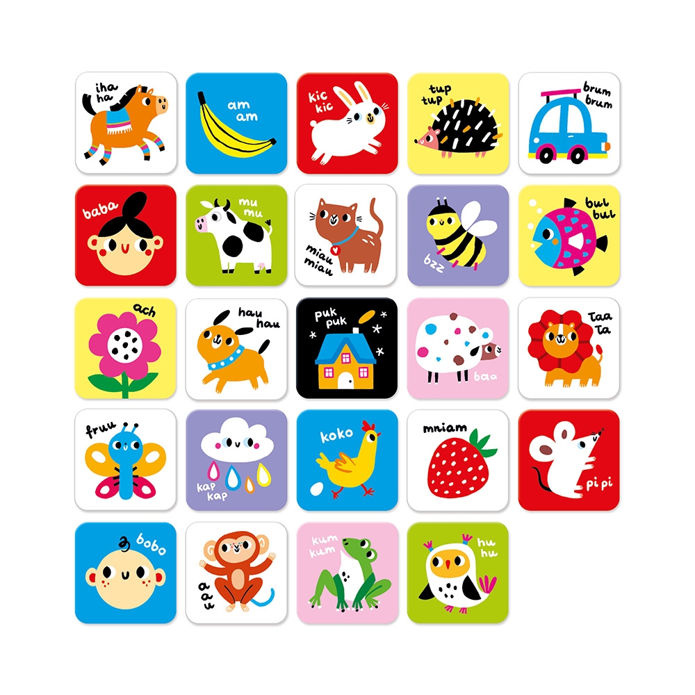 CZUCZU DUŻE KARTY KONTRASTOWE 6-9 M