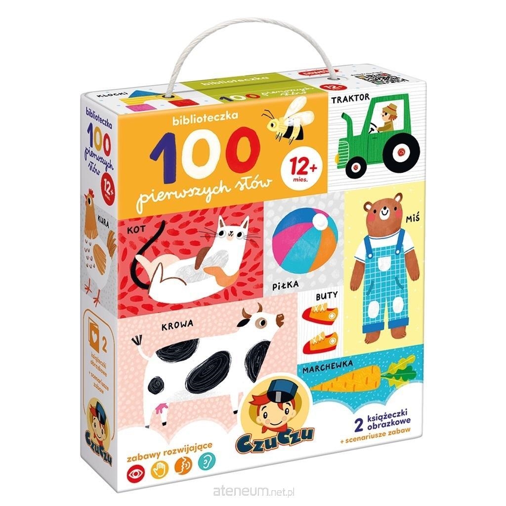 CZUCZU KSIĄŻECZKA EDUK 100 PIERWSZE SŁOWA 12M+