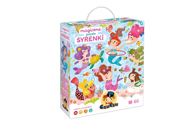 CZUCZU MAGICZNE PUZZLE SYRENKI