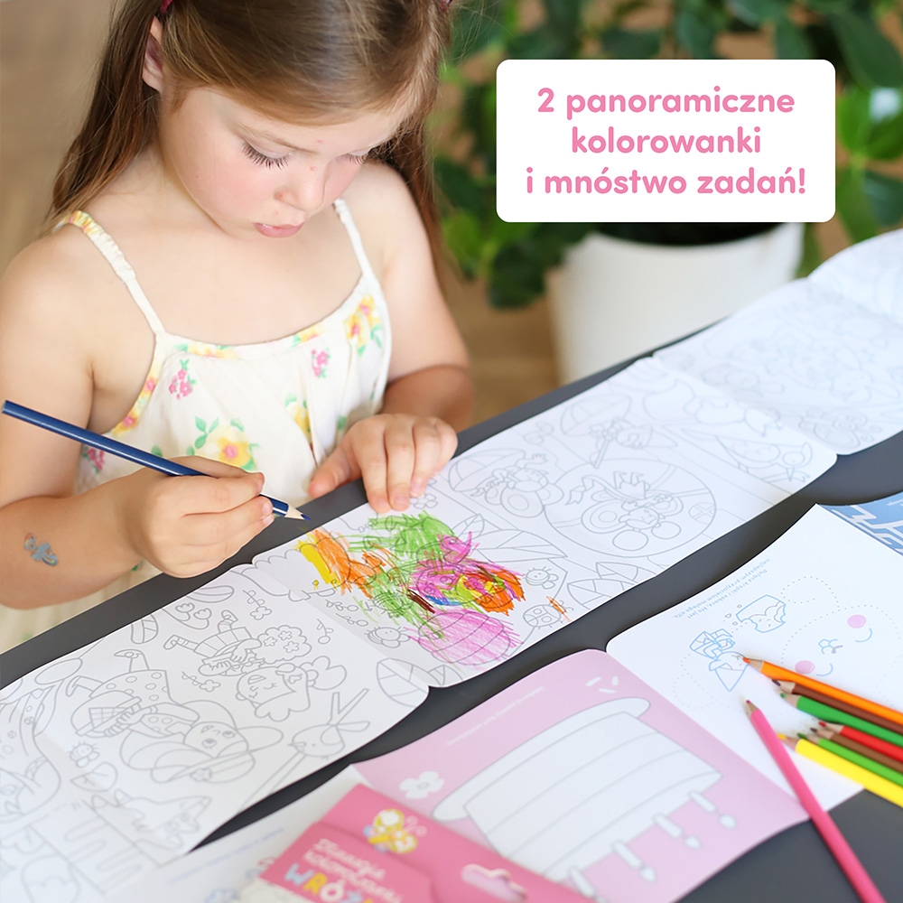 CZUCZU DŁUUUGIE KOLOROWANKI WRÓŻKI