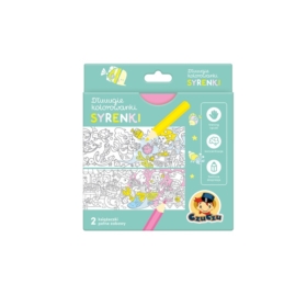 CZUCZU DŁUUUGIE KOLOROWANKI SYRENKI