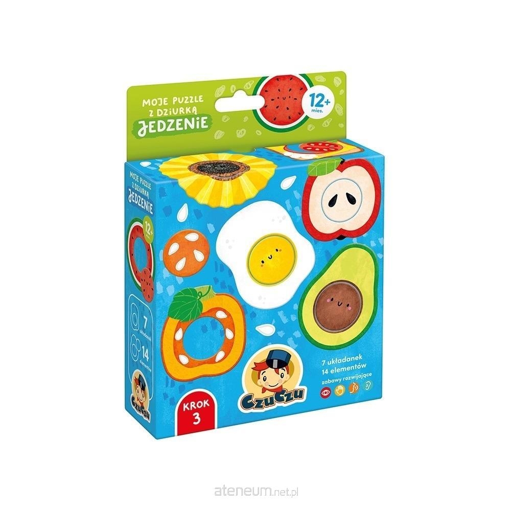 CZUCZU MOJE PUZZLE Z DZIURKĄ JEDZENIE