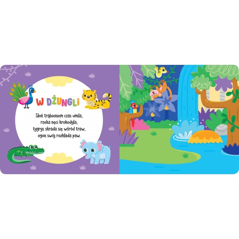 Zwierzątka Książeczka z filcowymi naklejkami 38153