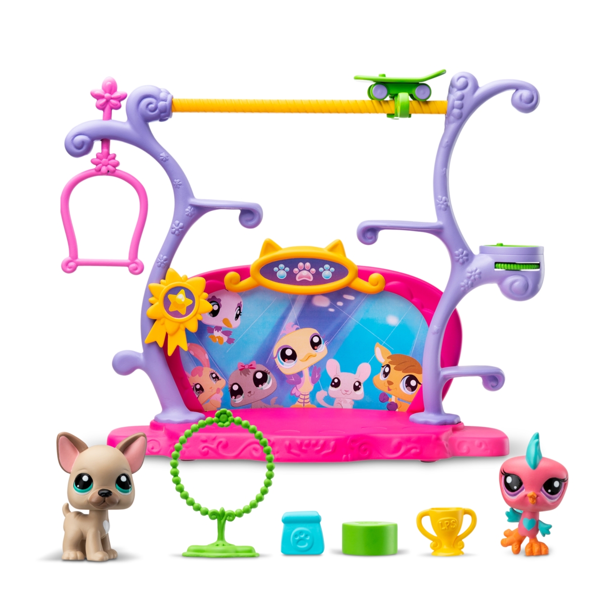 LITTLEST PET SHOP ZWIERZAKI MAJĄ TALENT + 2 FIGURK