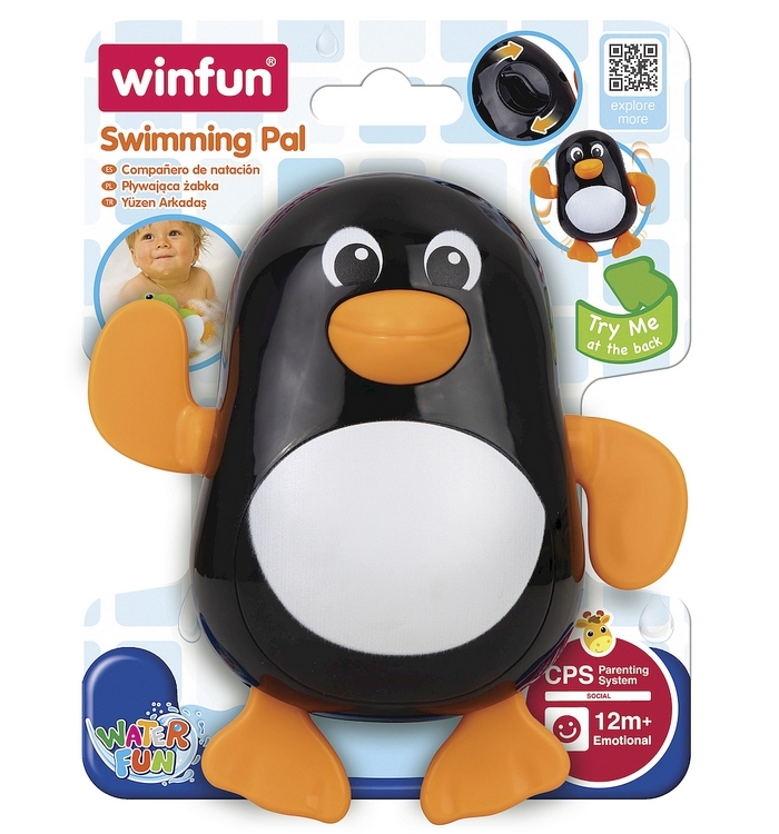 Nakręcany pingwin d/kąpieli SmilyPlay 007102 40002