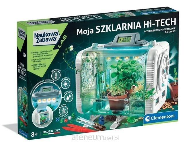 CLE Naukowa zabawa Szklarnia Hi-tech 50915
