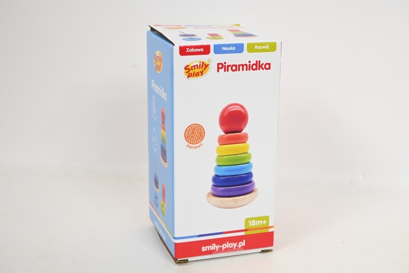 Drewn.piramida WańkaWstańka SmilyPl.SPW84945 49450