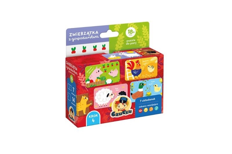 CzuCzu Zwierzątka z gospod.puzzle do pary 93143
