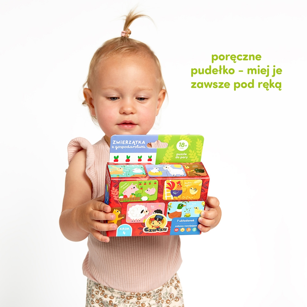 CzuCzu Zwierzątka z gospod.puzzle do pary 93143